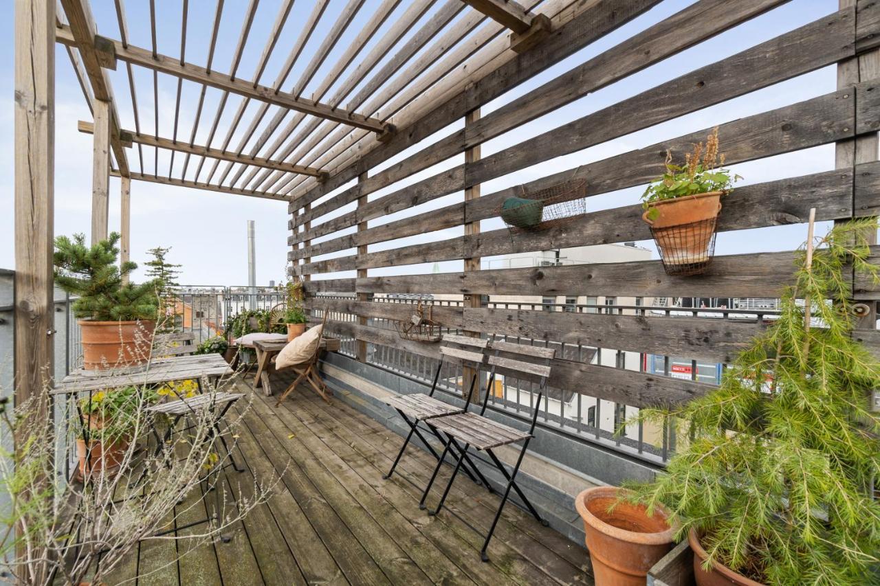 Central Penthouse Apartment With Rooftop Terrace 코펜하겐 외부 사진